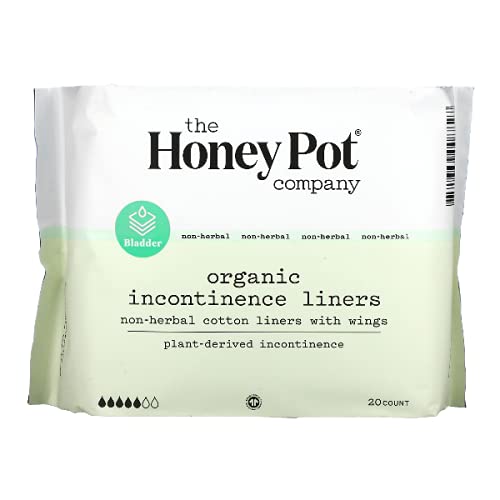 The Honey Pot Company, Herbal Pantiliners, Organic Cotton Cover