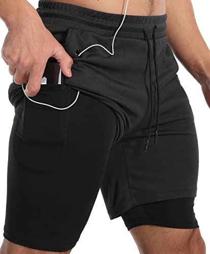 Running Shorts with Phone Pocket