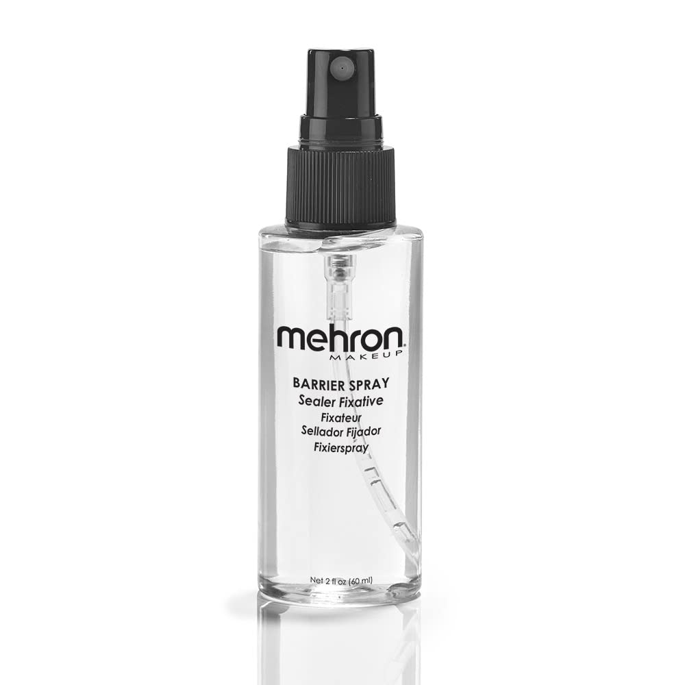 Mehron Makeup Barrier Spray | Setting Spray for Makeup | Makeup Setting  Spray for Face 2 fl oz (60 ml)