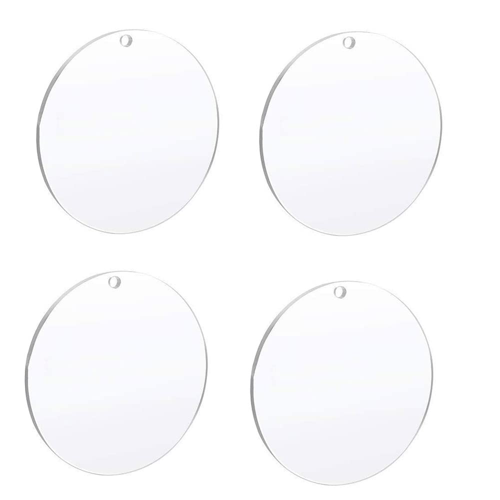 Clear Acrylic Discs Crafts  Acrylic Disc Transparent Panel