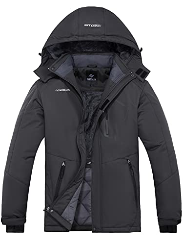  Skieer Men's Waterproof Skiing Jacket Winter Parka