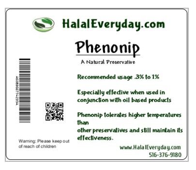 Phenonip - Preservative Used for Lotion Cream Lip Balm or Body Butter 2 Oz  - Enough preservative to support approximately 12 lbs. of product