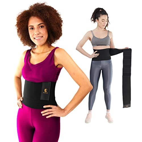 Waist Trainer Lower Belly Fat - Waist Trimmer Belt With Loop Wrap Around  Waist Sport Protection Belt Workout Belly Band