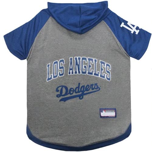 Dodgers Baseball Dog Jersey by Pets First MLB Los Angeles Dodgers -XXL White