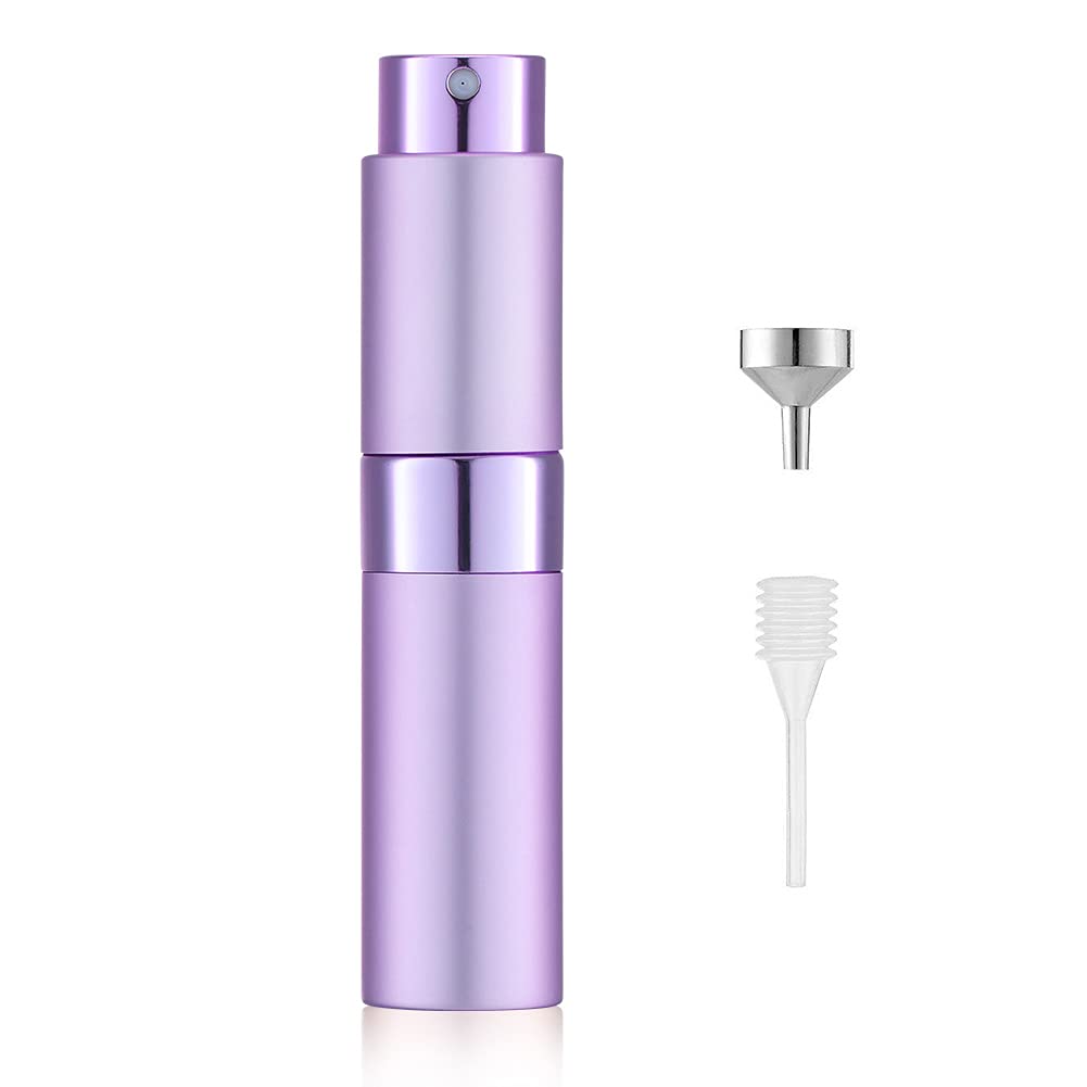 iaksohdu Empty Spray Bottle Refillable Portable Transparent Plastic Perfume  Atomizer for Travel 