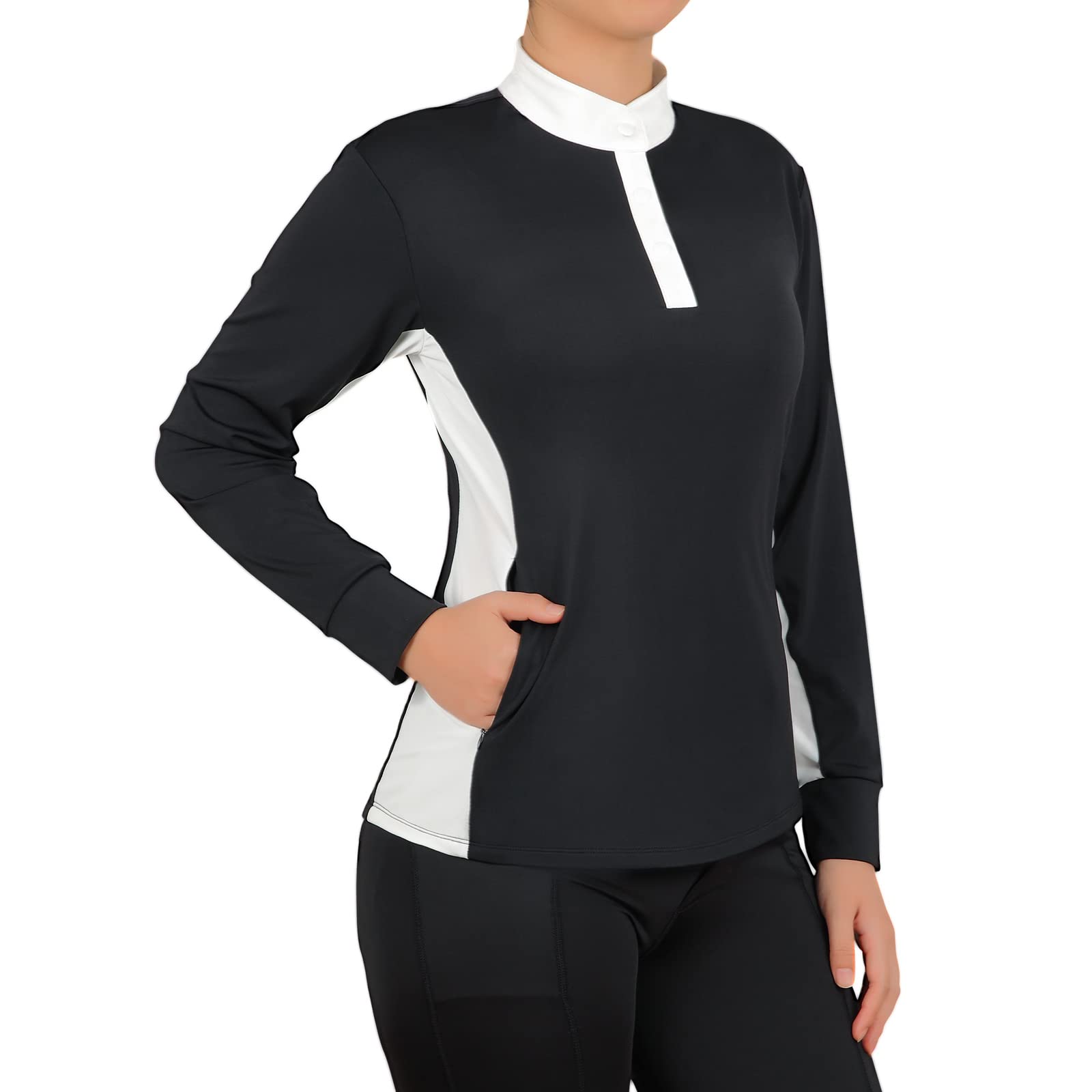 Women's long deals sleeve golf shirts