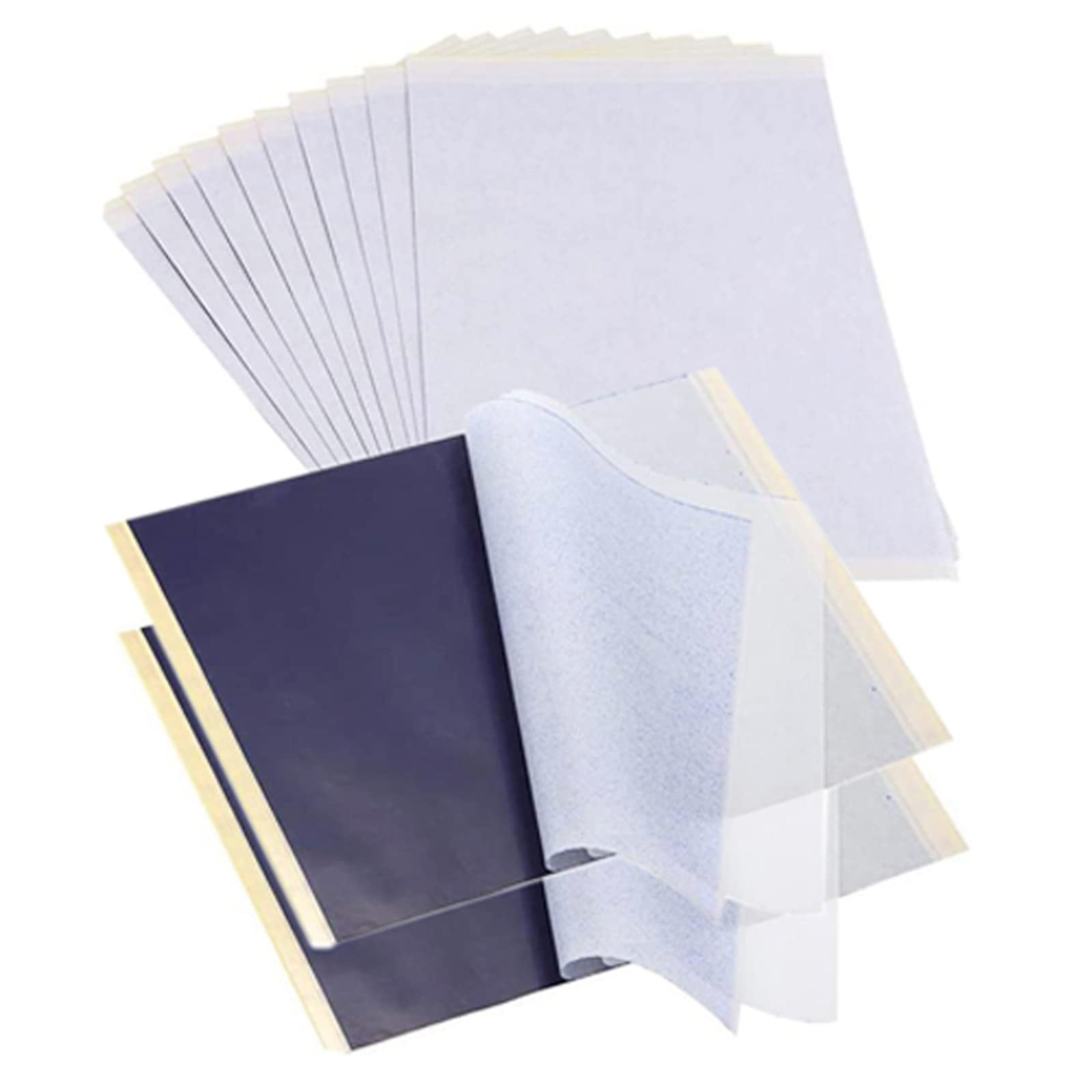 100 Sheets of Carbon Transfer Copy Paper One-side Transfer Paper A4 Carbon  Paper