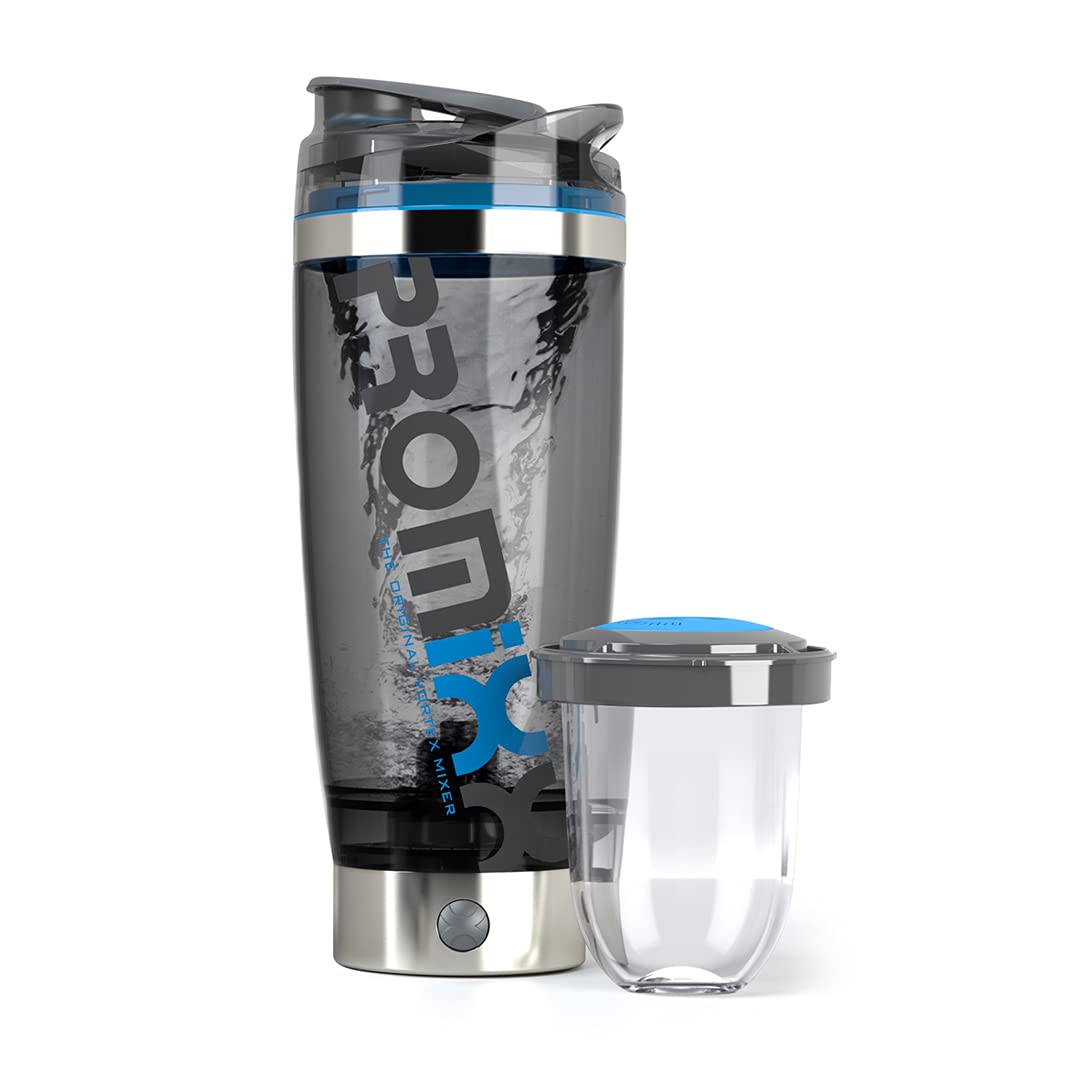 Promixx Rechargeable Handheld Vortex Drink Mixer Pro Shaker Bottle