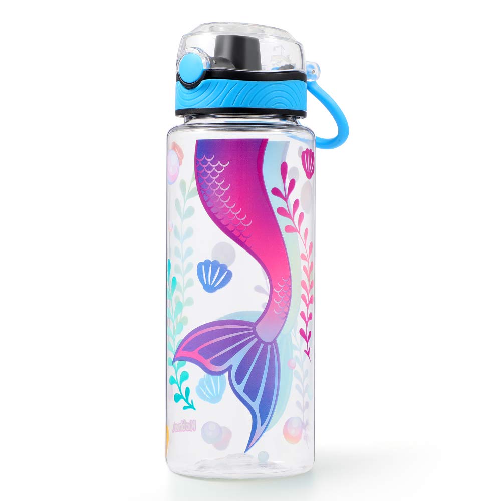 HomTune cute Water Bottle for School Kids girls, BPA FREE Tritan