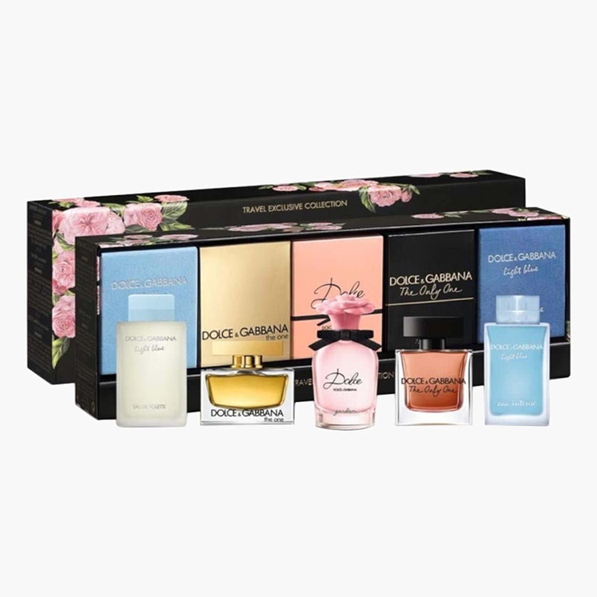 Dolce and Gabbana Travel Exclusive Collection Women 5 Pc Gift Set Light  Blue, Only One, Garden,