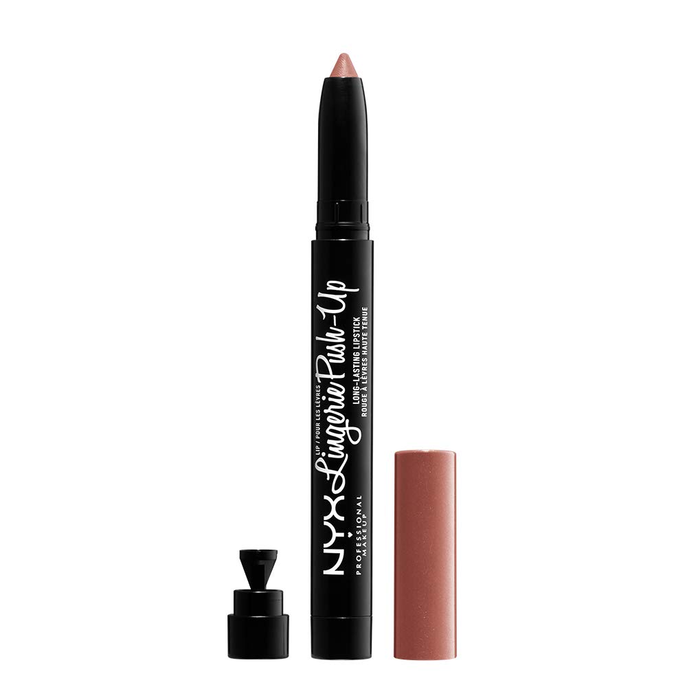 NYX PROFESSIONAL MAKEUP Lip Lingerie Matte Liquid Lipstick, Bedtime Flirt