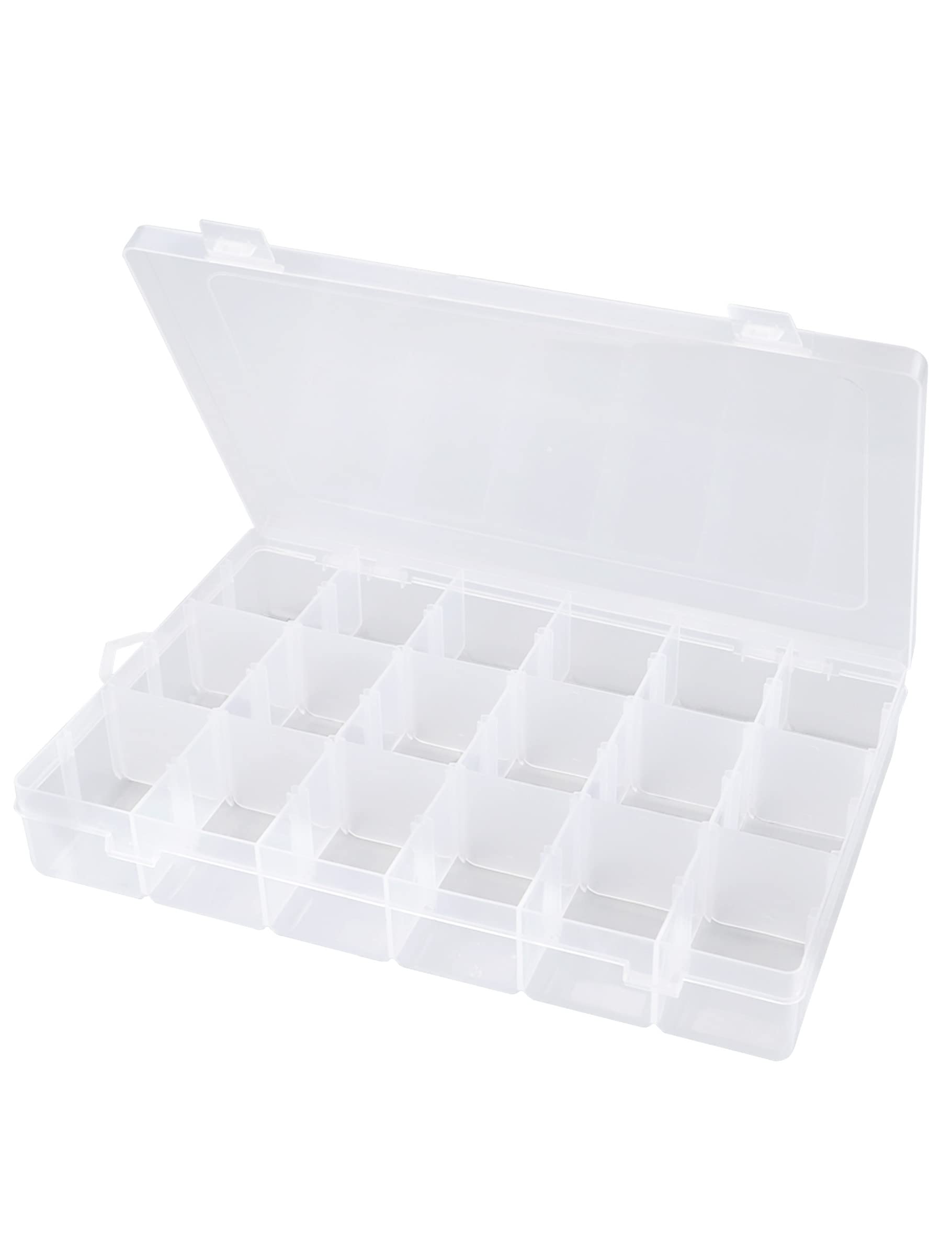  1 Piece Clear Beads Tackle Box 032 Fishing Lure Nail Art Small  Parts Plastic transparent Case Storage Organizer Containers kisten boxen  boite : Sports & Outdoors