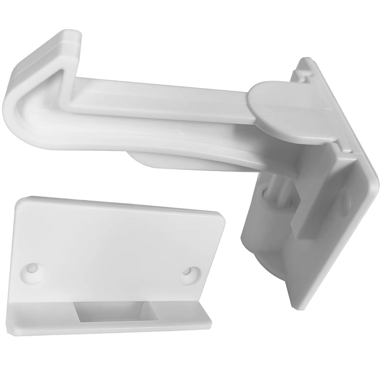 Upgraded Invisible Baby Proofing Cabinet Latch Locks (10 Pack) - No  Drilling or Tools Required for Installation, Works with Most Cabinets and  Drawers