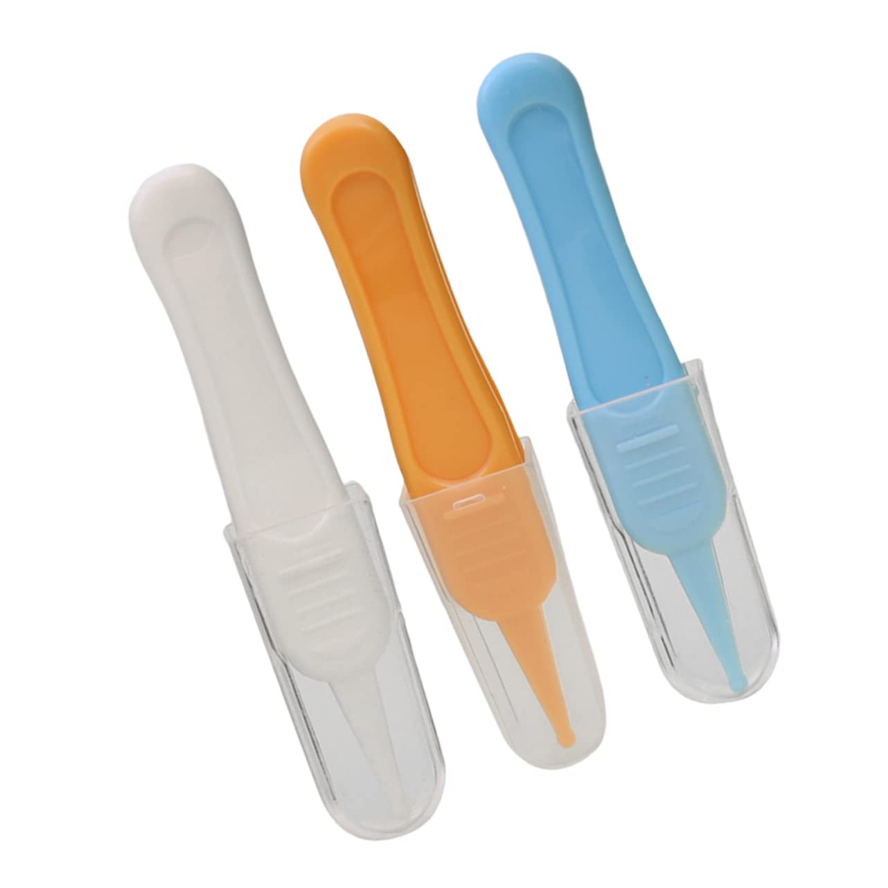 Plastic Tweezer Baby Nose, Baby Safe Cleaning Tweezers