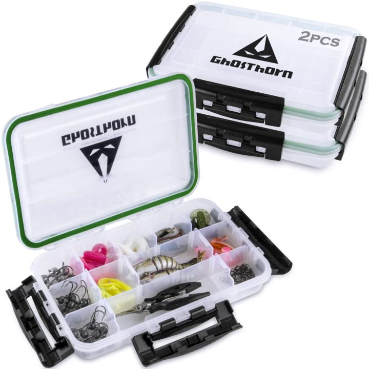 Ghosthorn Fishing Tackle Box, Waterproof 3600 and 3700 Tackle