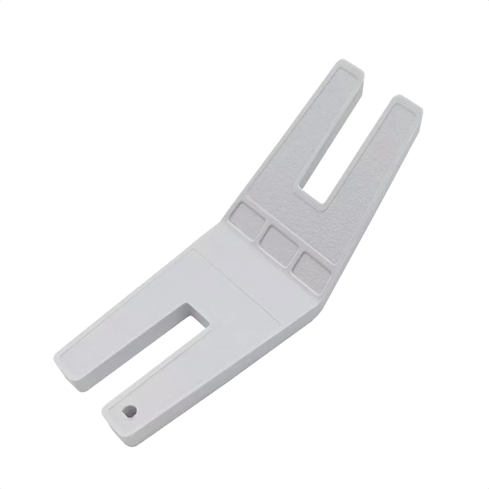Wholesale GORGECRAFT 2Pcs 2 Sizes Sewing Button Plate Seam Jumper Sew Tool  Plastic Jumping Presser Foot Clearance Plate Flush Reed for Viking Brother  Industrial Home Universal Sewing Machine Supplies 