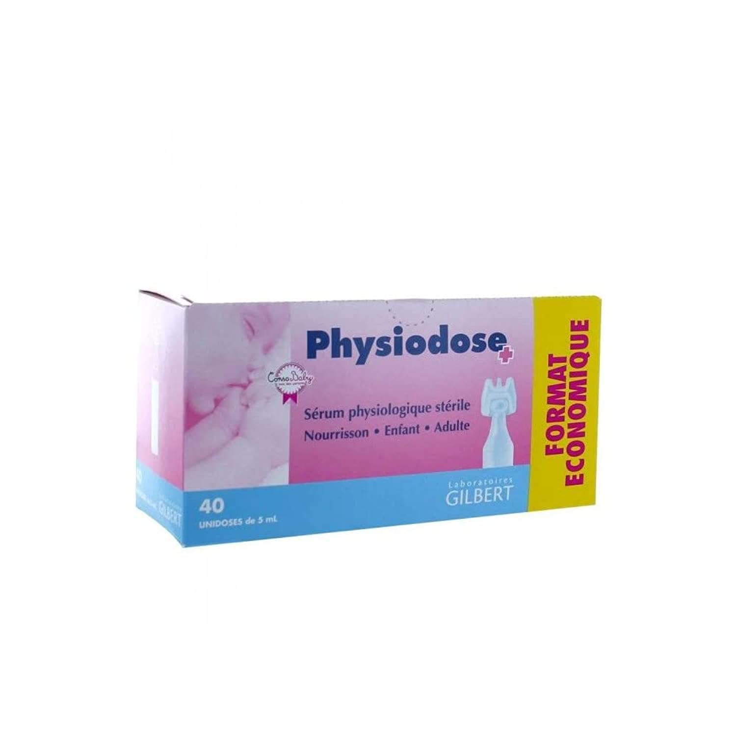  Physiodose Physiological Serum - Box of 40 Single Doses :  Health & Household