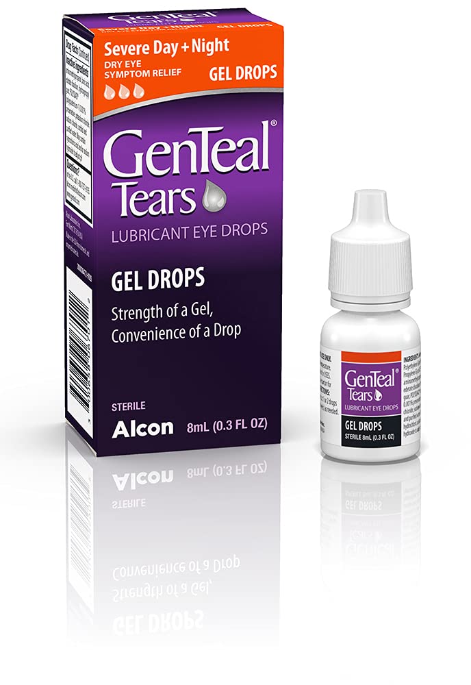 Genteal Tears Gel Drops 8ml FastActing Eye Relief