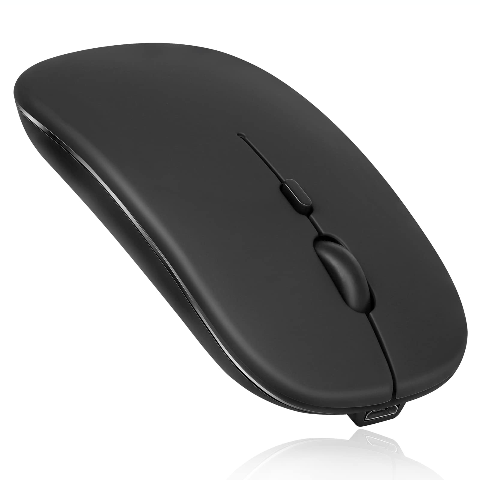 2.4GHz & Bluetooth Mouse Rechargeable Wireless Mouse for Microsoft Surface  Duo 2 Bluetooth Wireless Mouse