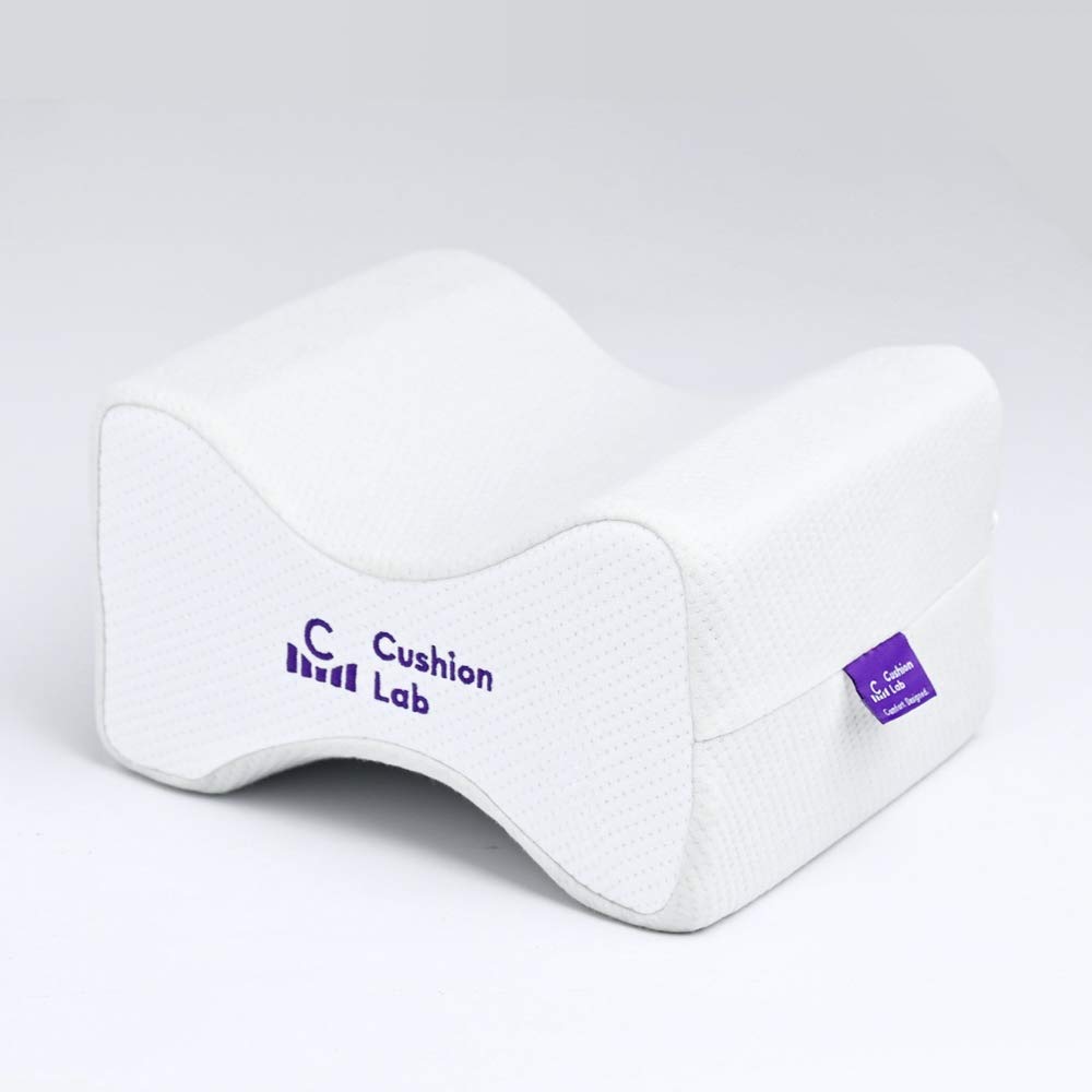 Memory Foam Knee Pillow Leg Wedge Pillow for Side Spine Alignment