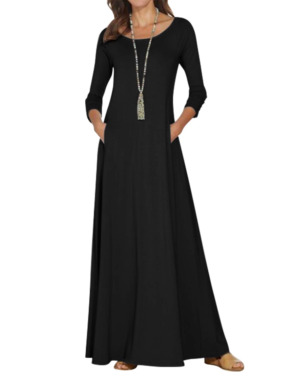 Long Sleeve Maxi Dresses