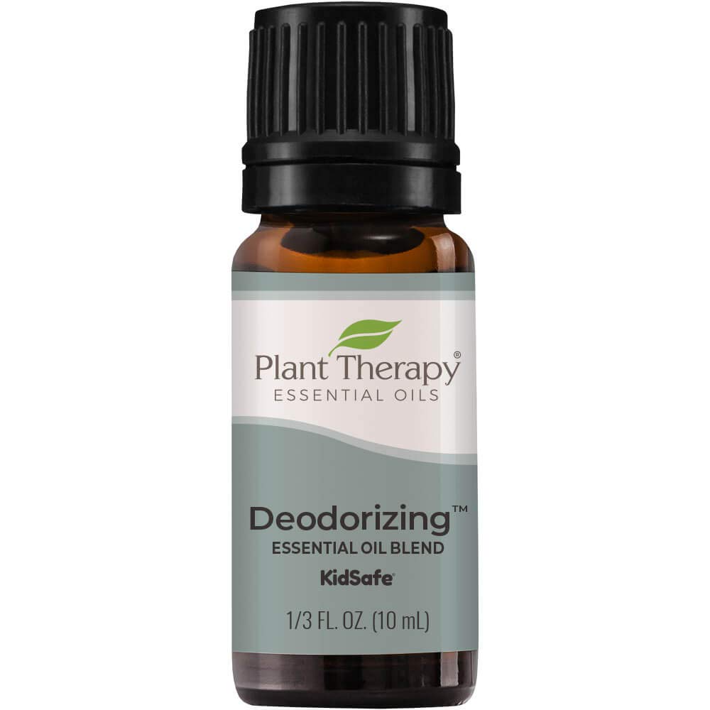 Plant Therapy Deodorizing Essential Oil Blend 10 mL (1/3 oz) 100% Pure,  Undiluted, Therapeutic Grade
