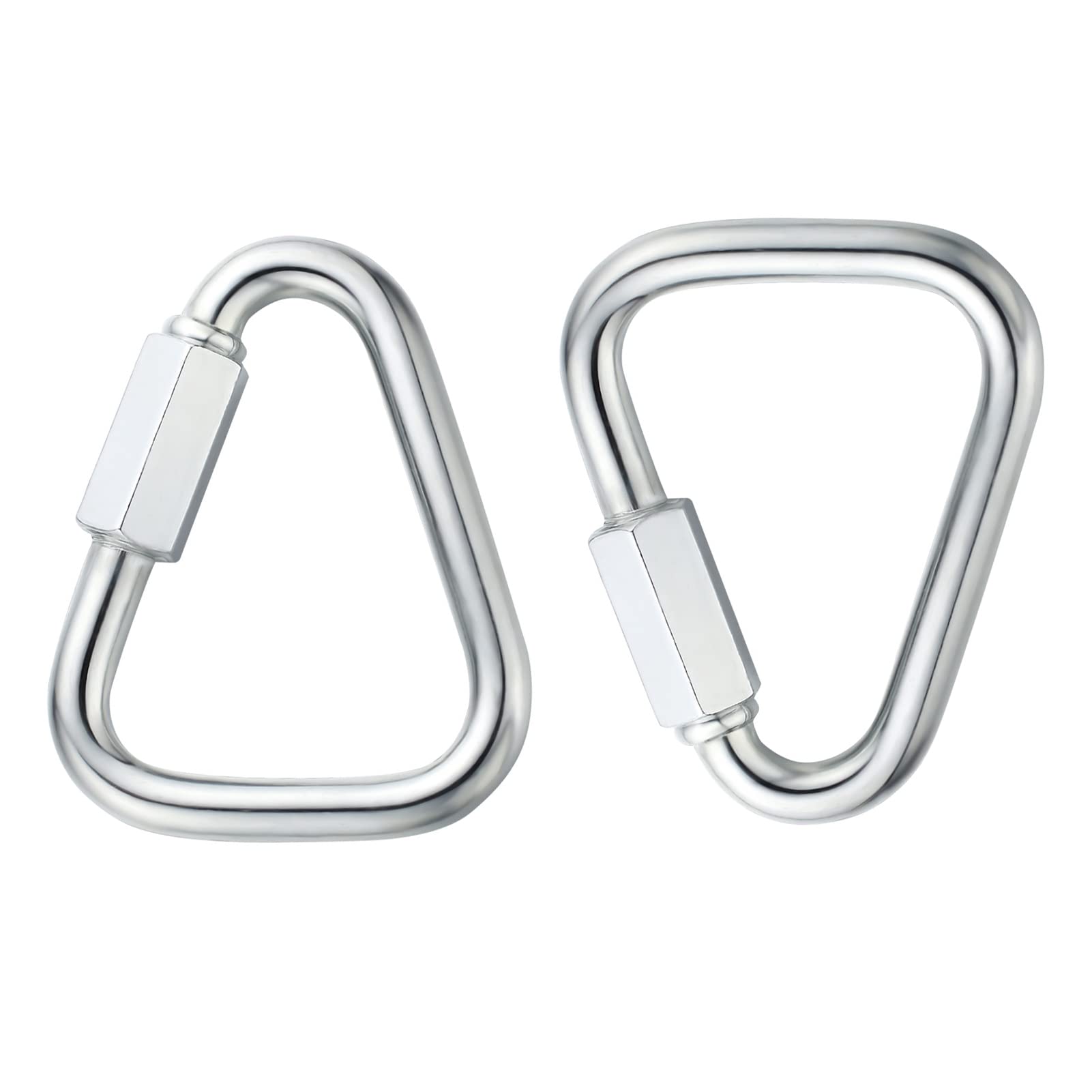 OWAYOTO Delta Quick Link Triangle Locking Carabiner 3/8