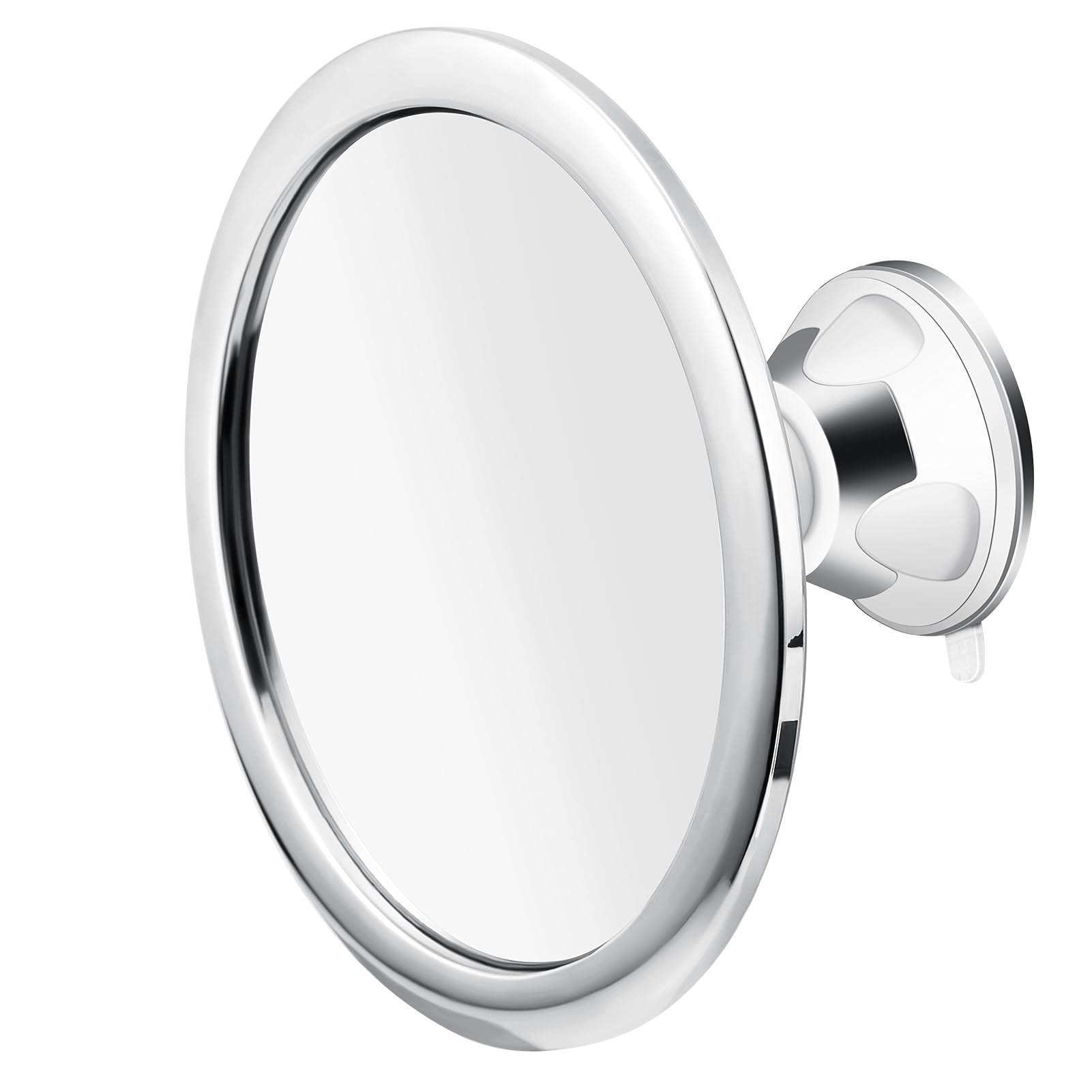 Fogless Swivel Shower Mirror with Magnification & Suction Cup