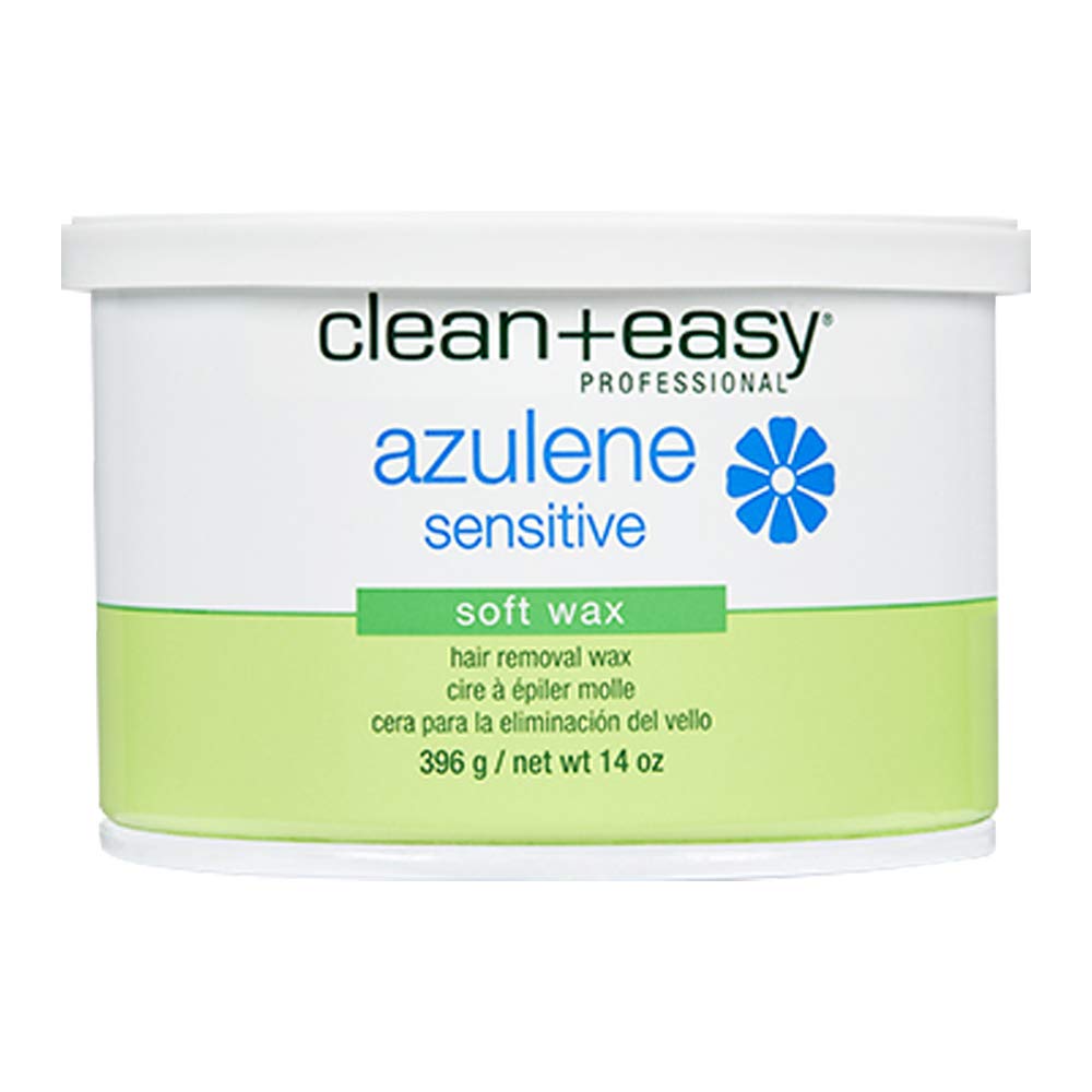 Clean Easy Hair Removal Soft Wax With Azulene To Reduce Redness