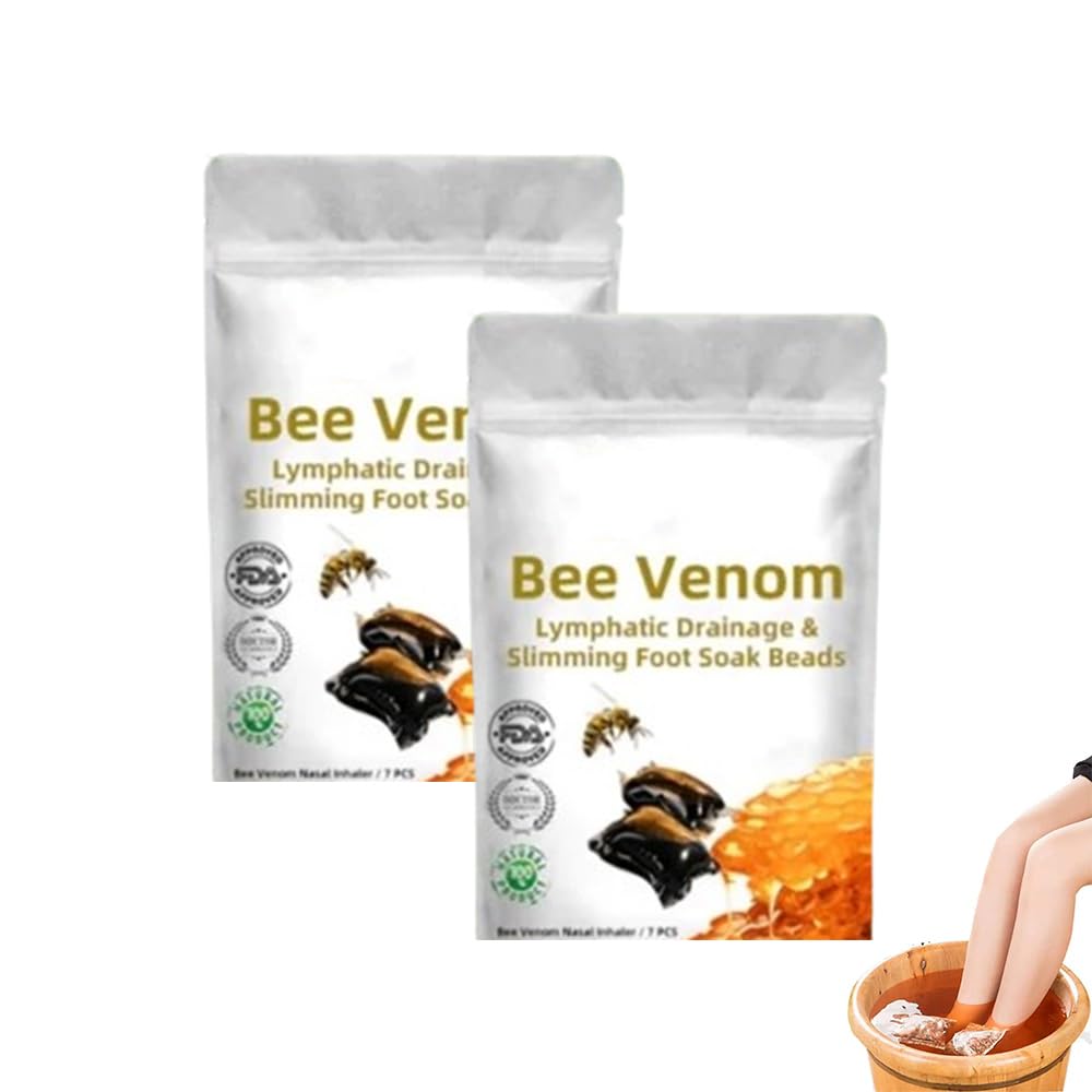 Lukmlca Bee Venom Foot Soak Lukmlca Bee Venom Lymphatic Drainage ...