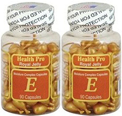 NU Health Vitamin E Skin Oil Royal Jelly 90 Softgels Pack of 2