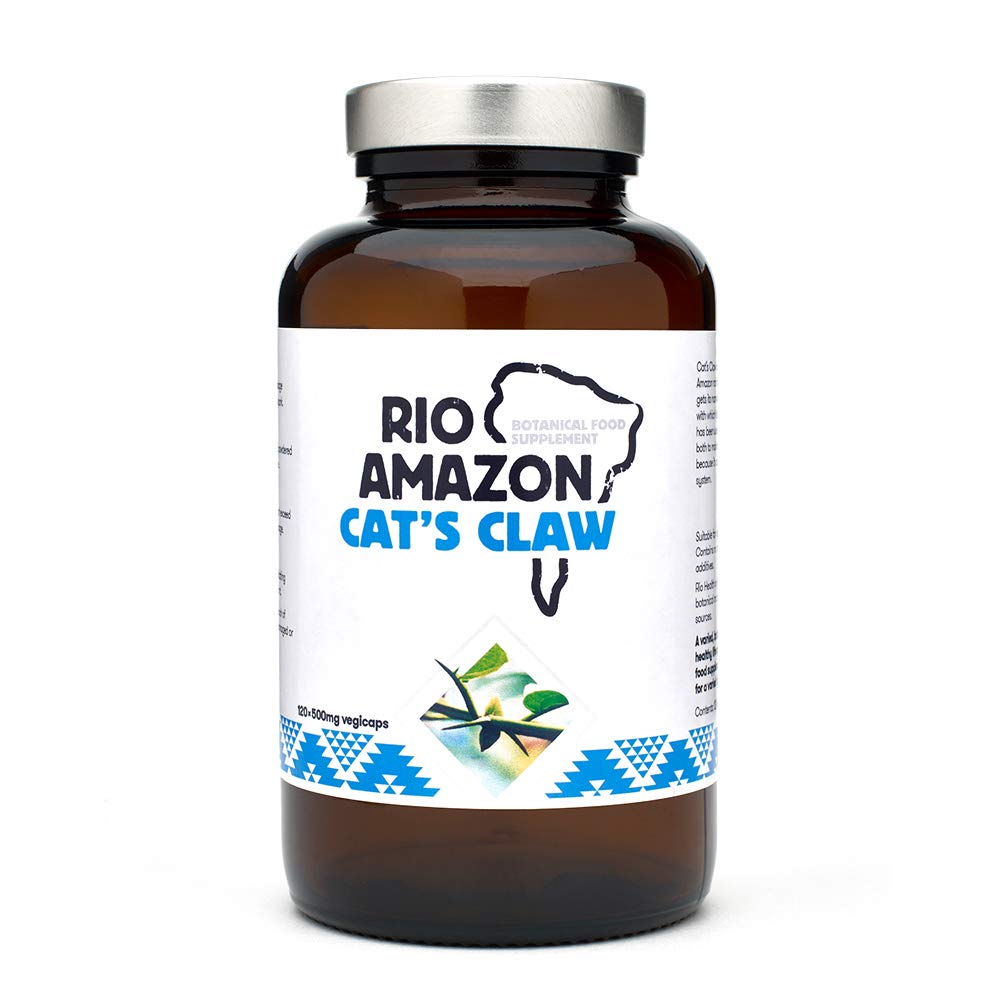 Rio Amazon Cat's Claw Bark 120 x 500mg Capsules