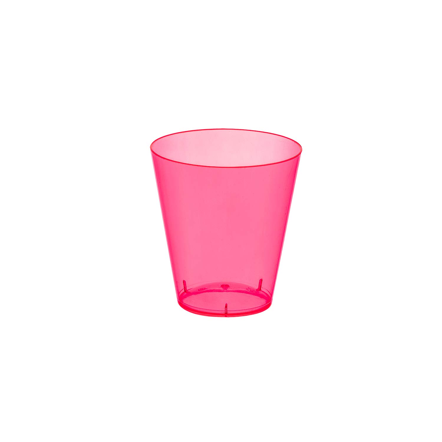 Pink plastic 2025 glasses parties