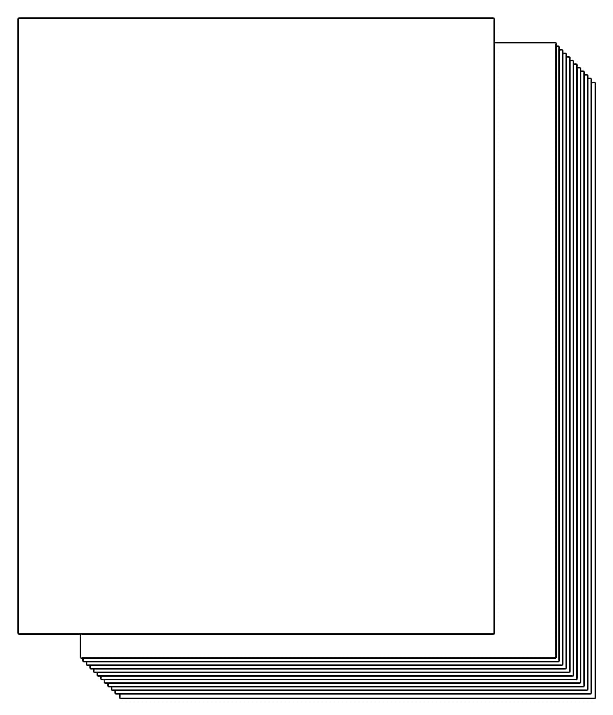  Blank White Cards and Envelopes 50 Pack, Ohuhu 5 x 7