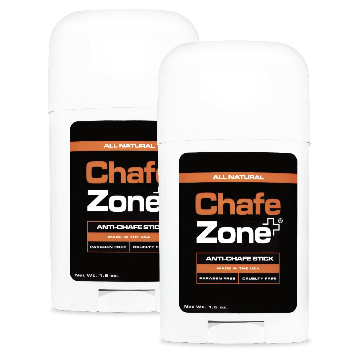 Chafezone Chub Rub Stick - 100% Natural Anti Chafing Stick - Thigh