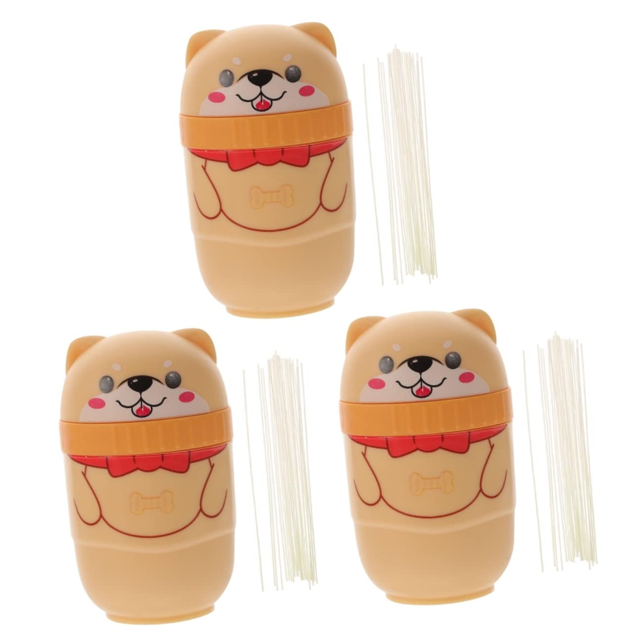 Healeved 3 Boxes Ear Piercing Cleaning Line Japanese Paper Set Puppy As  Shown-1x3pcs 7.5X4CMx3pcs