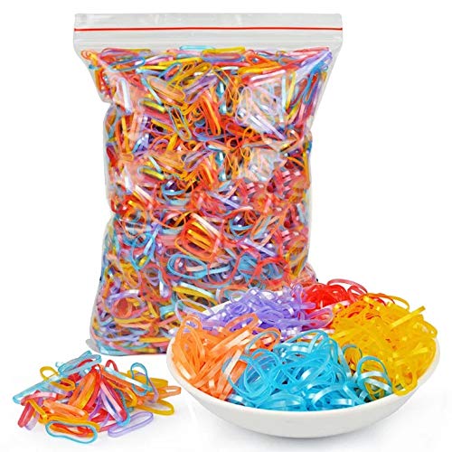 Colorful Rubber Bands Hair  Disposable Girls Rubber Bands