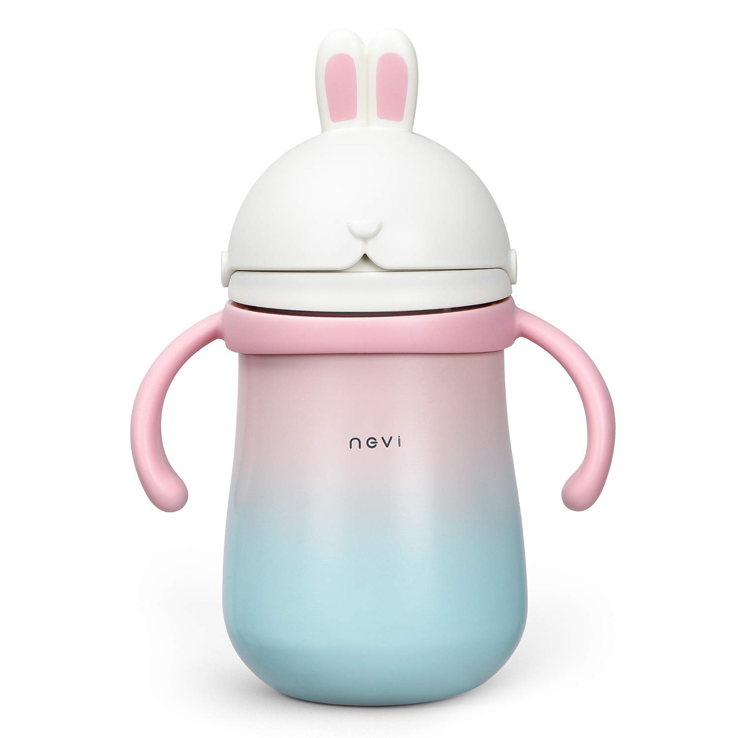 Bunny Treats Personalized Toddler Sippy Cup - 10 oz Pink