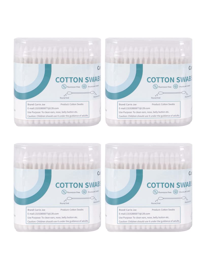 Cotton Swabs - Made from 100% Cotton Fiber is a Highly Sorbent