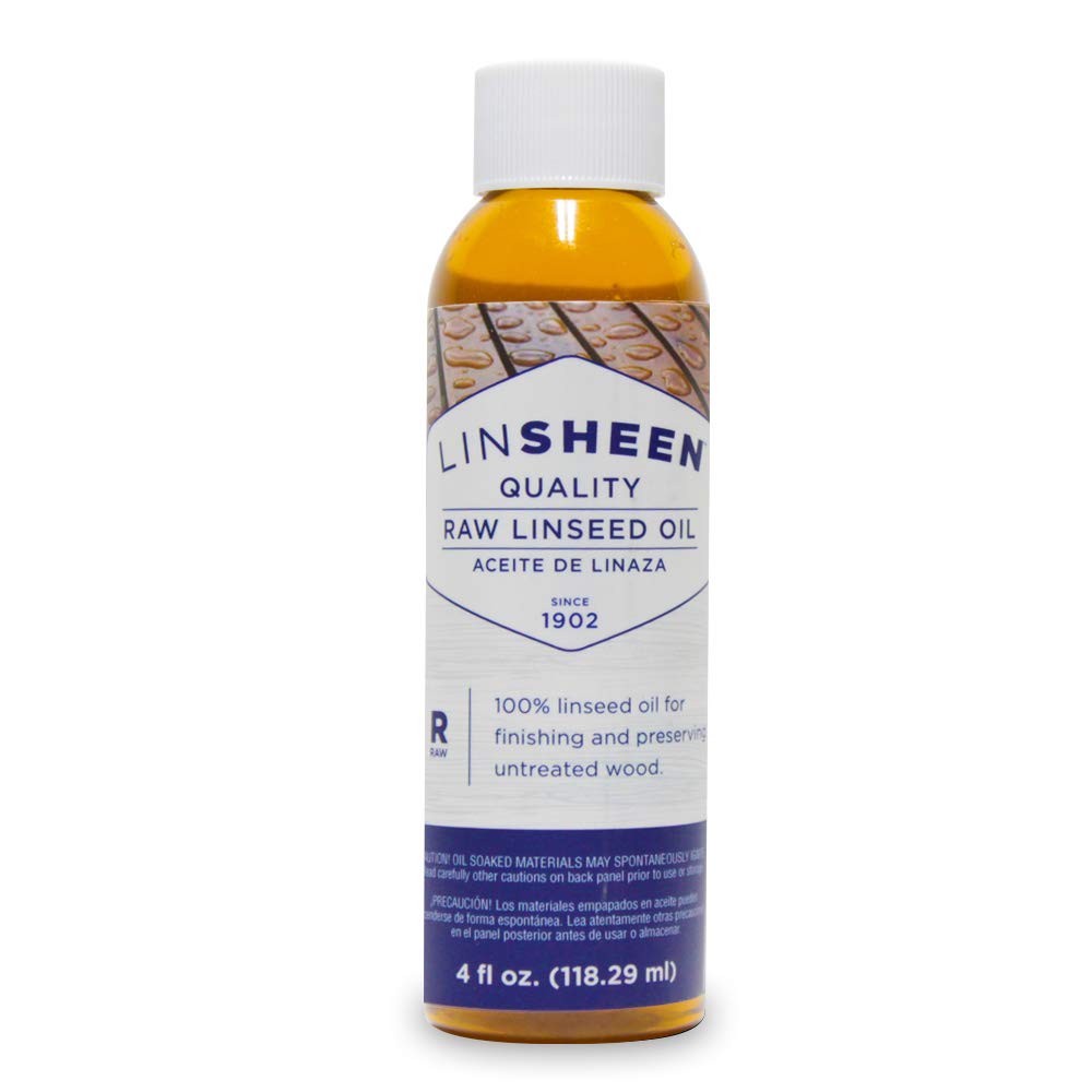 LinSheen Raw Linseed Oil Flaxseed Wood Treatment Conditioner to ...