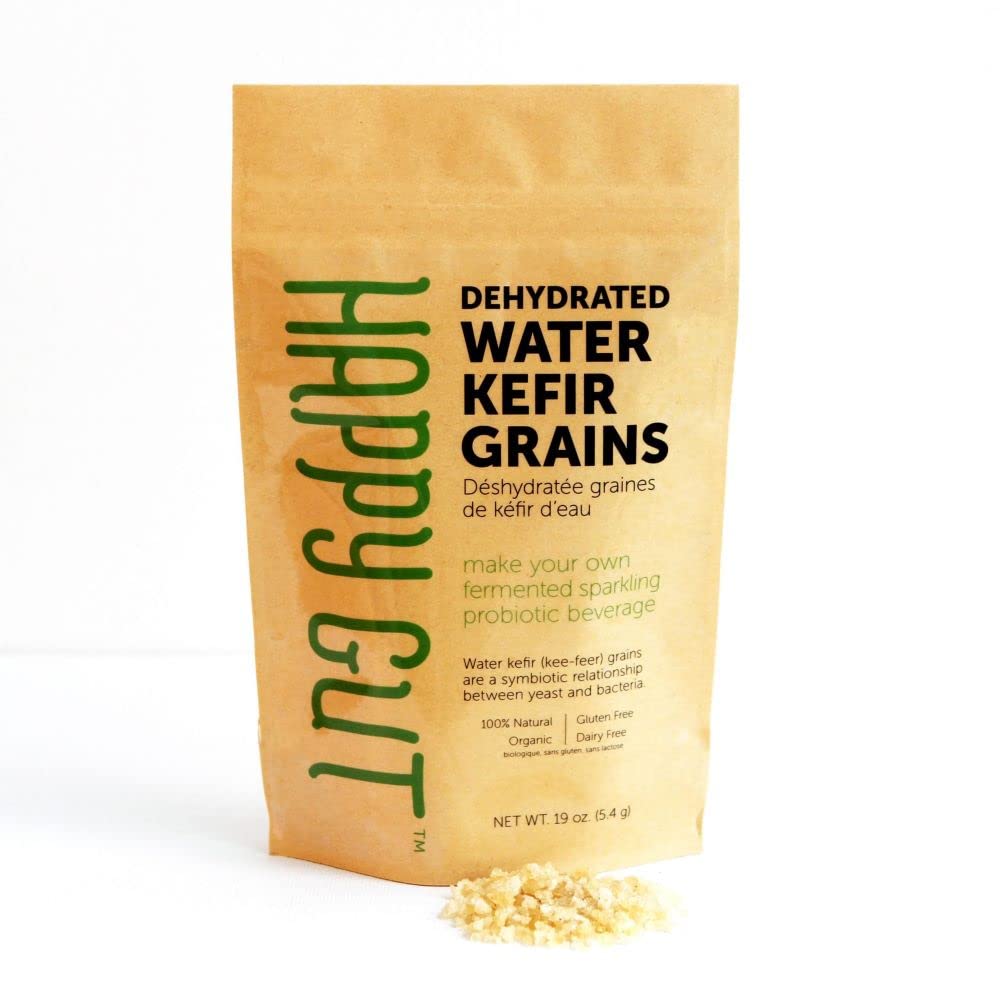 Water Kefir Grains - DRIED. Approximately 5-7 grams.