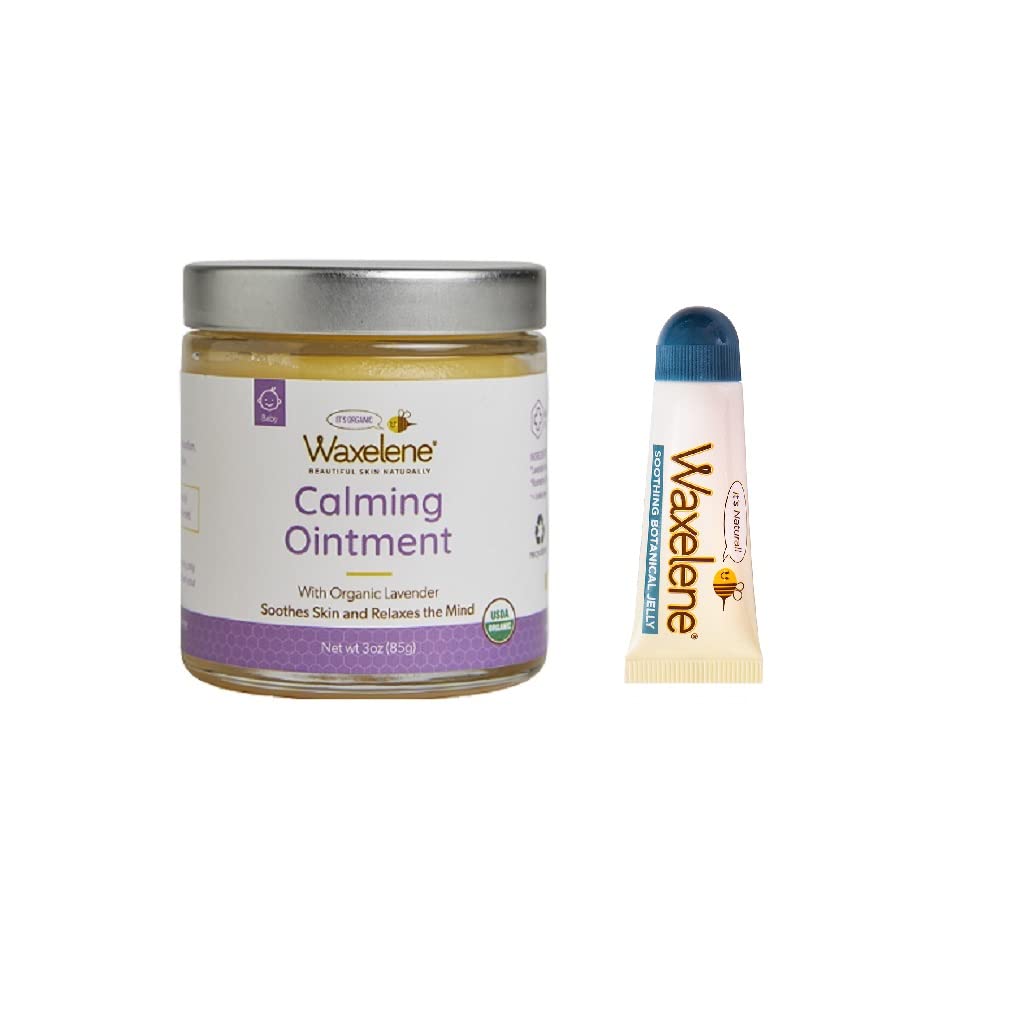 Waxelene Calming Ointment, Organic Lavender, Hilaria