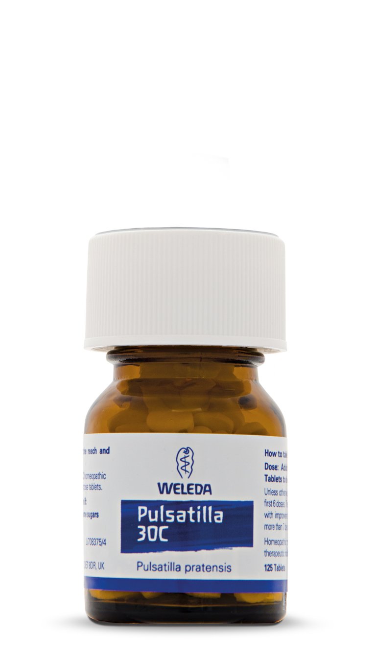 Weleda Pulsatilla 30c 125 Tablets 30g Homeopathic Remedy For Natural Relief 1581