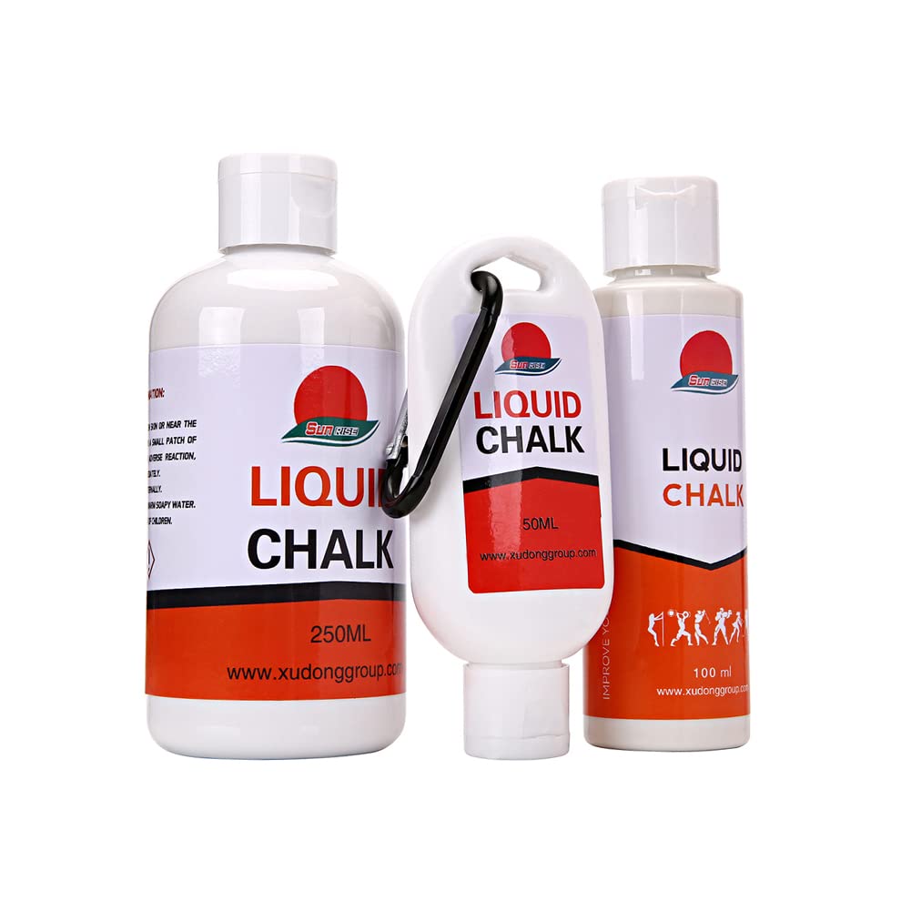 Power Grip Liquid Chalk for Weight Lifting - Non-Slip Gym Chalk for Secure  Grip
