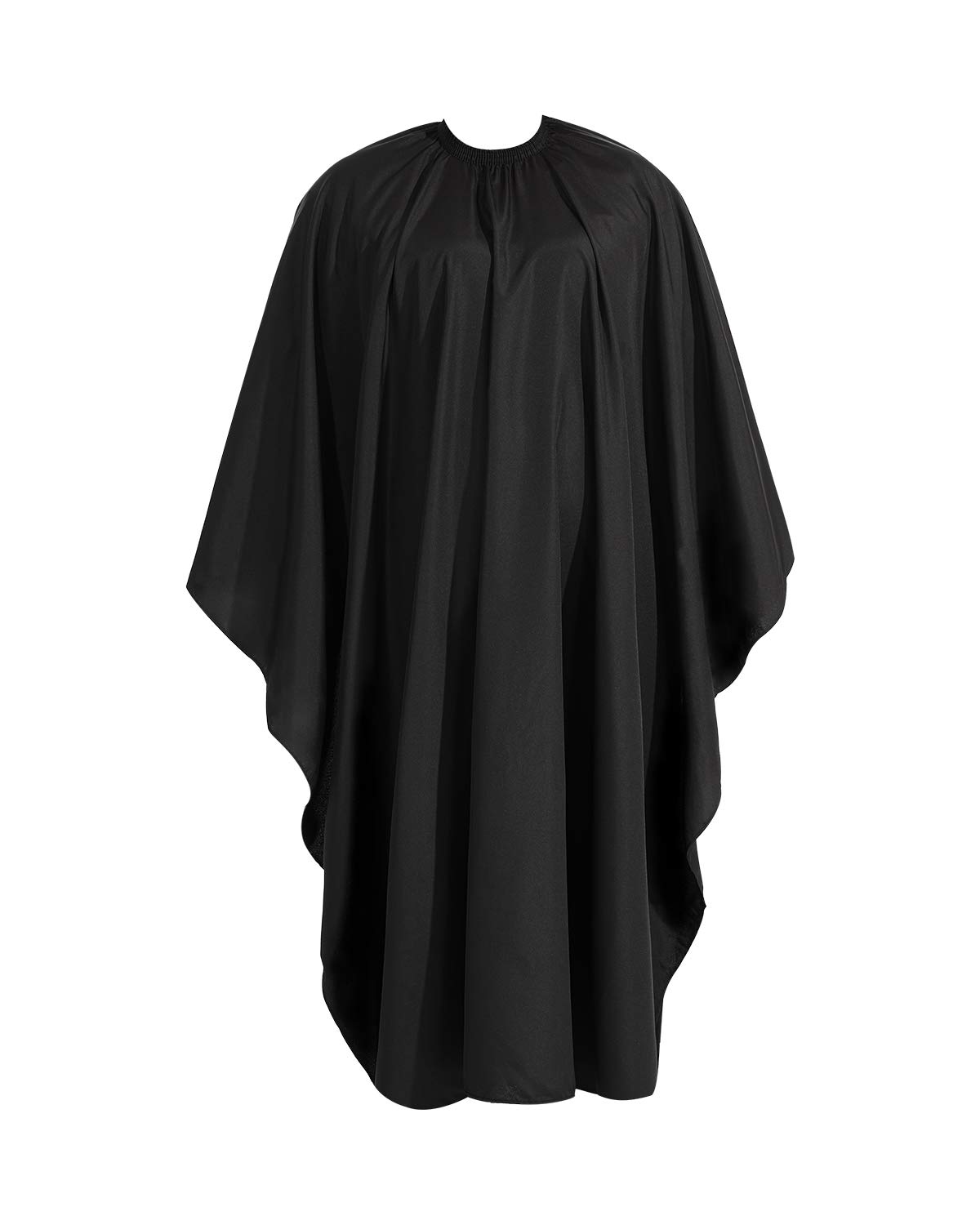 YELEGAI Barber Cape-Professional Salon Hair Cutting Cape,56x63 inches Large  Hairdresser Cape for Haircut,Coloring,Makeup,Styling and More,(Black)