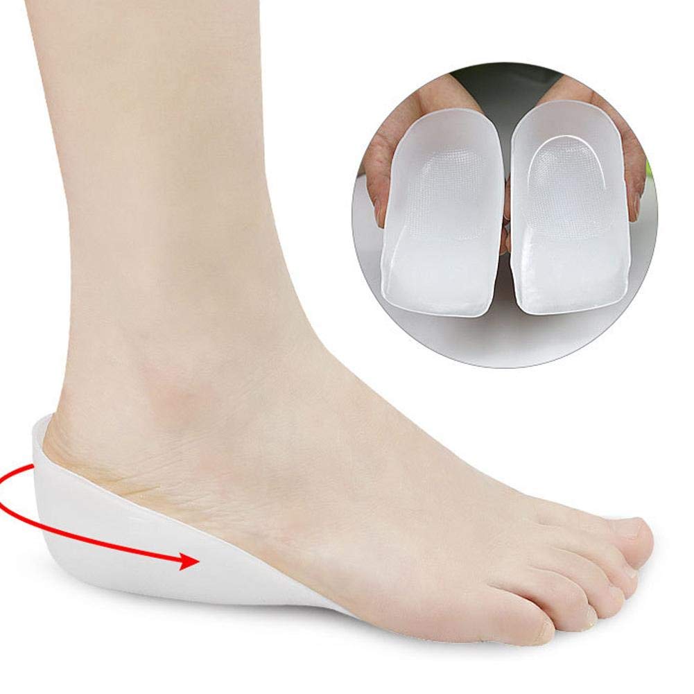 Washable Reusable Height Lifting Heel Pads U Shaped Heel Cup