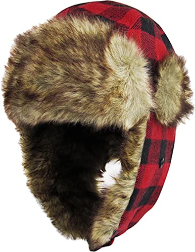 Lumberjack Winter Bomber Toque with Earflaps
