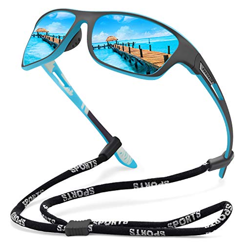  Polarized Sports Sunglasses For Men Cycling Driving Fishing  100% UV Protection