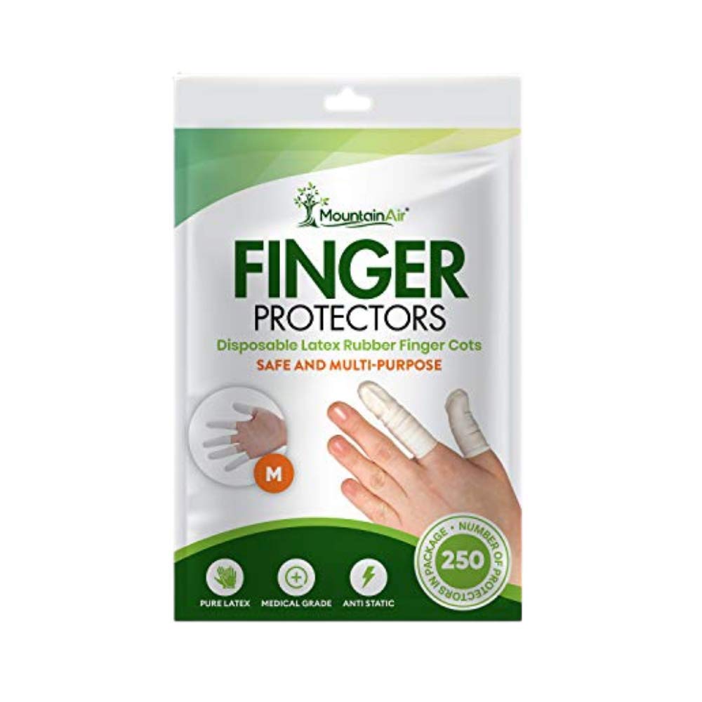 Art Tool Disposable Finger Cover Finger Cots Rubber Gloves Protector Gloves