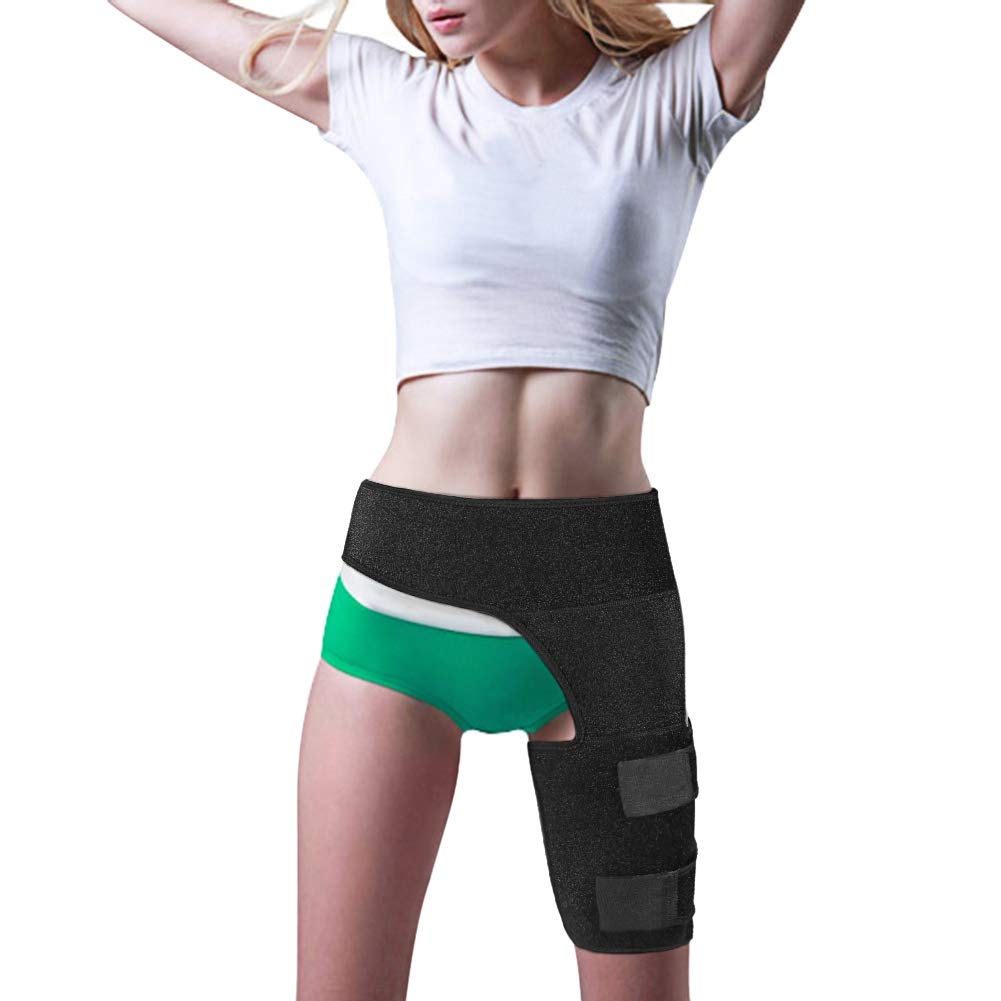 Groin Support Bandage - Orthowrap Hip Brace for Men and Women Hip and Groin  Support Brace Adjustable